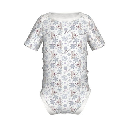 Adobk Elegant ice skates snowflakes Print Baby Climbing Clothes Jumpsuit Rompers Classic Rompers Child Short sleeve Bodysuits-3 Months
Adobk Elegant ice skates snowflakes Print Baby Climbing Clothes Jumpsuit Rompers Classic Rompers Child Short sleeve Bodysuits-3 Months