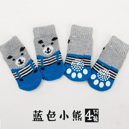 QWZNDZGR 4Pcs Cute Pet Dog Socks with Print Anti-Slip Cats Puppy Shoes Paw Protector Products for Small Breeds Spitz York Dogs Chihuahua
QWZNDZGR 4Pcs Cute Pet Dog Socks with Print Anti-Slip Cats Puppy Shoes Paw Protector Products for Small Breeds Spitz York Dogs Chihuahua