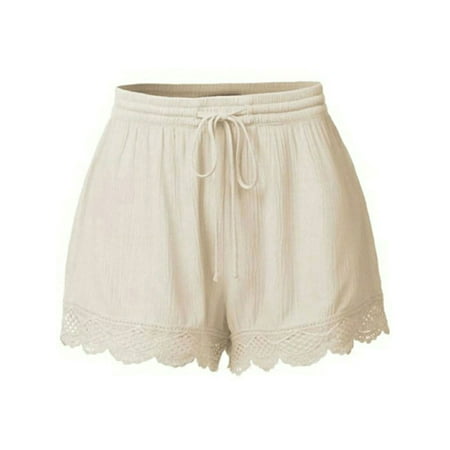 UKAP S-5XL Casual Lounge Shorts for Women Comfy Drawstring Casual Elastic Waist Pajama Bottoms Shorts Off-White 5XL=SU 20
UKAP S-5XL Casual Lounge Shorts for Women Comfy Drawstring Casual Elastic Waist Pajama Bottoms Shorts Off-White 5XL=SU 20