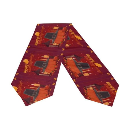 POPCreation Vintage Happy Thanksgiving Pumpkin Autumn Table Runner 13x90 Inches Red Table Top Decoration
POPCreation Vintage Happy Thanksgiving Pumpkin Autumn Table Runner 13x90 Inches Red Table Top Decoration