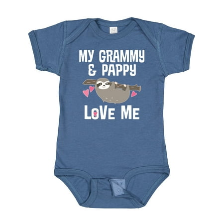Inktastic Grammy and Pappy Love Me Sloth Gift Baby Boy or Baby Girl Bodysuit
Inktastic Grammy and Pappy Love Me Sloth Gift Baby Boy or Baby Girl Bodysuit
