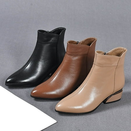 Cathalem Women Boots Lace up Fashion Men s Classic Business Leather Shoes Suede Front Lace Up Slip on Boots for Women Booties Black 6.5
Cathalem Women Boots Lace up Fashion Men s Classic Business Leather Shoes Suede Front Lace Up Slip on Boots for Women Booties Black 6.5