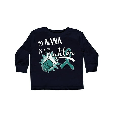 Inktastic Ovarian Cancer Awareness My Nana is a Fighter Gift Toddler Boy or Toddler Girl Long Sleeve T-Shirt
Inktastic Ovarian Cancer Awareness My Nana is a Fighter Gift Toddler Boy or Toddler Girl Long Sleeve T-Shirt