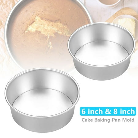 1/2Pcs Non-Stick Aluminum Alloy Fruit Tarts Pizza Cake Mold - Baking Pan - 6/8 Inch
1/2Pcs Non-Stick Aluminum Alloy Fruit Tarts Pizza Cake Mold - Baking Pan - 6/8 Inch