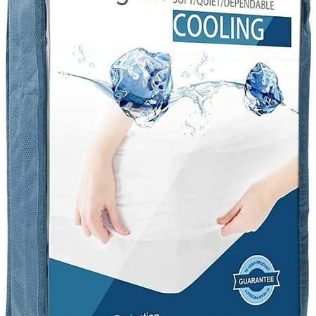 Waterproof cooling split king size mattress protector for adjustable beds - Cool feeling nylon - Fitted sheet style mattress protector
Waterproof cooling split king size mattress protector for adjustable beds - Cool feeling nylon - Fitted sheet style mattress protector