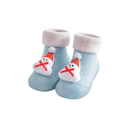 Odeerbi Reduced Christmas Baby First Walkers Boys Girls Winter Plush Toddler Socks Indoor Shoes Blue
Odeerbi Reduced Christmas Baby First Walkers Boys Girls Winter Plush Toddler Socks Indoor Shoes Blue