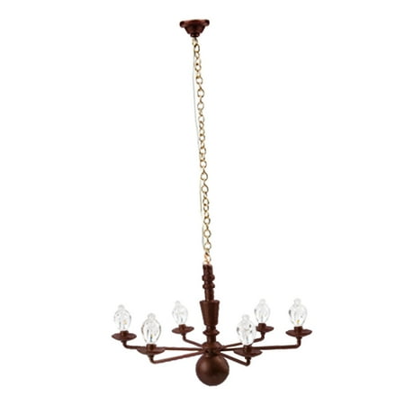 European Style 1:87 Scale Ceiling Light Fixture Chandelier Ceiling Lamps DIY ArchitectureSand Table Model Material Toy Accessory - Bronze 7.8cm 13.5cm
European Style 1:87 Scale Ceiling Light Fixture Chandelier Ceiling Lamps DIY ArchitectureSand Table Model Material Toy Accessory - Bronze 7.8cm 13.5cm