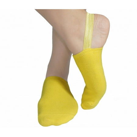 Halfsox-Women’s Casual No Show Half Socks for Sling-back shoes Small/Medium Yellow 1 Pair
Halfsox-Women’s Casual No Show Half Socks for Sling-back shoes Small/Medium Yellow 1 Pair