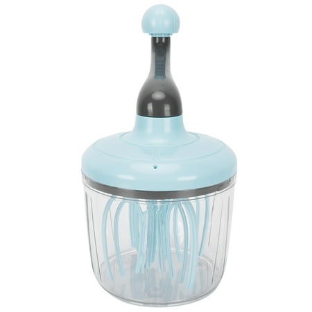 Haofy Cream Mixer Whisk Semi-Automatic Manual Eggs Milk Foam Frother Home Kitchen