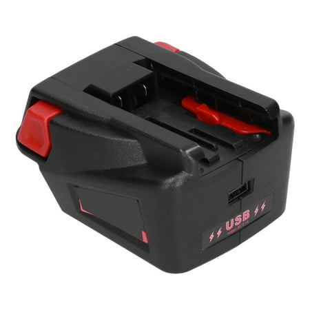 Batteries Adapter Flame Retardant Battery Dock Power Connector Easy Operate Portable With USB Port For V18 Power Tool For M18
Batteries Adapter Flame Retardant Battery Dock Power Connector Easy Operate Portable With USB Port For V18 Power Tool For M18