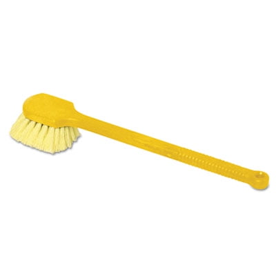 Rubbermaid-1PK Long Handle Scrub Yellow Synthetic Bristles 20 Brush 20 Gray Plastic Handle
Rubbermaid-1PK Long Handle Scrub Yellow Synthetic Bristles 20 Brush 20 Gray Plastic Handle