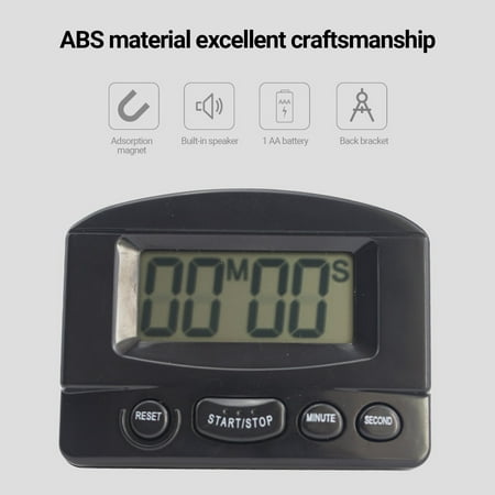 Beechoice Kitchen Timer Digital Kitchen Timer Magnetic Countdown Timer with Loud Alarm Stainless Steel Kitchen Timer for Cooking Baking Sports Games
Beechoice Kitchen Timer Digital Kitchen Timer Magnetic Countdown Timer with Loud Alarm Stainless Steel Kitchen Timer for Cooking Baking Sports Games
