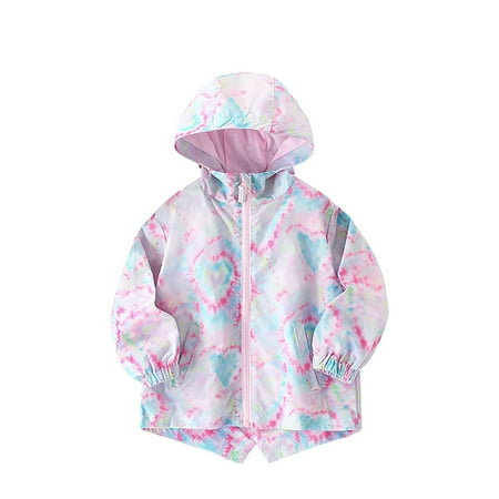 Toddler Girls Jacket Autumn Tie Dye Printed Hooded Zipper Cardigan Coat Girls Jackets 1T-2T
Toddler Girls Jacket Autumn Tie Dye Printed Hooded Zipper Cardigan Coat Girls Jackets 1T-2T