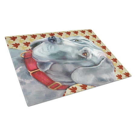 Caroline s Treasures LH9556LCB Great Dane Fall Leaves Glass Cutting Board Large 12H x 16W multicolor
Caroline s Treasures LH9556LCB Great Dane Fall Leaves Glass Cutting Board Large 12H x 16W multicolor