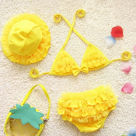 PEONAVET Infant Baby Girl Swimsuit Toddler Girl Bathing Suit 2 Piece Bikini Set Swimwear Halter Top Shorts Summer Beach Outfit for M With Hat - Summer Savings Clearance
PEONAVET Infant Baby Girl Swimsuit Toddler Girl Bathing Suit 2 Piece Bikini Set Swimwear Halter Top Shorts Summer Beach Outfit for M With Hat - Summer Savings Clearance