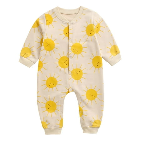 WZHKSN Newborn Baby Girls Summer Bodysuits