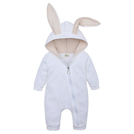 Rejlun Baby Jumpsuit One Piece Romper Hooded Bodysuit Cute Playsuit Loose Party White 73
Rejlun Baby Jumpsuit One Piece Romper Hooded Bodysuit Cute Playsuit Loose Party White 73