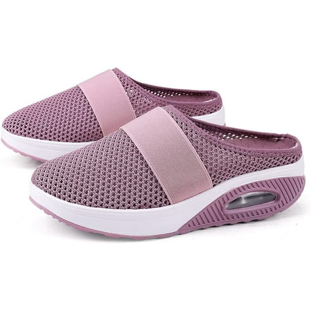 Womens Air Cushion Slip-On Walking Shoes Orthopedic Diabetic Walking Shoes Sandals with Arch Support Air Cushion Platform Mesh Sneaker Sandals
Womens Air Cushion Slip-On Walking Shoes Orthopedic Diabetic Walking Shoes Sandals with Arch Support Air Cushion Platform Mesh Sneaker Sandals