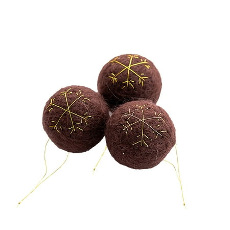 ZTTD Christmas Small Pendant Wool Ball Handmade Wreath Christmas Tree DIY Decorative Accessories Christmas Decorations A
ZTTD Christmas Small Pendant Wool Ball Handmade Wreath Christmas Tree DIY Decorative Accessories Christmas Decorations A