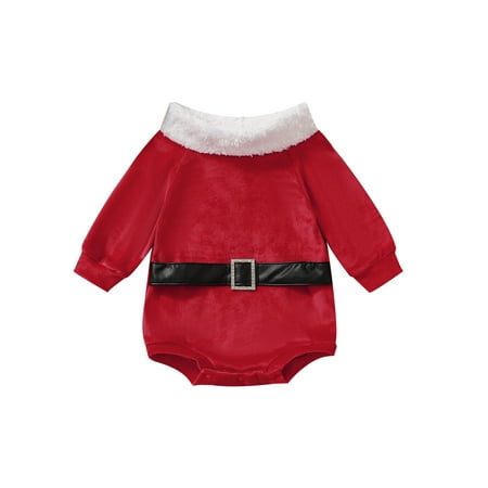 Christmas Newborn Baby Boy Girl Romper Plush Patchwork Jumpsuit Long Sleeve Playsuit Winter Bodysuit Xmas Clothing
Christmas Newborn Baby Boy Girl Romper Plush Patchwork Jumpsuit Long Sleeve Playsuit Winter Bodysuit Xmas Clothing