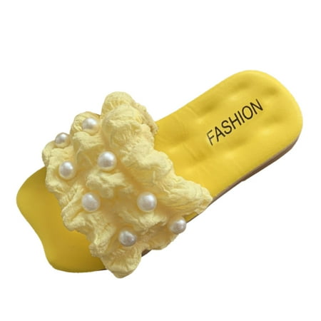 adviicd Little Girls Shoes Toddler Slippers Girl Fashion Summer Children Shoes Girls Slippers Thick Soles Lightweight Tassel Wool Ball Open Toe Slip On Comfortable Beach Yellow 10
adviicd Little Girls Shoes Toddler Slippers Girl Fashion Summer Children Shoes Girls Slippers Thick Soles Lightweight Tassel Wool Ball Open Toe Slip On Comfortable Beach Yellow 10