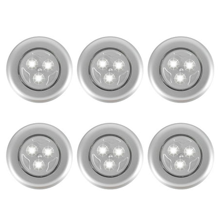 Evjurcn LED Wireless Push Night Light Closets Cabinets Counters Self-Adhesive Cordless Touch Lamp
Evjurcn LED Wireless Push Night Light Closets Cabinets Counters Self-Adhesive Cordless Touch Lamp