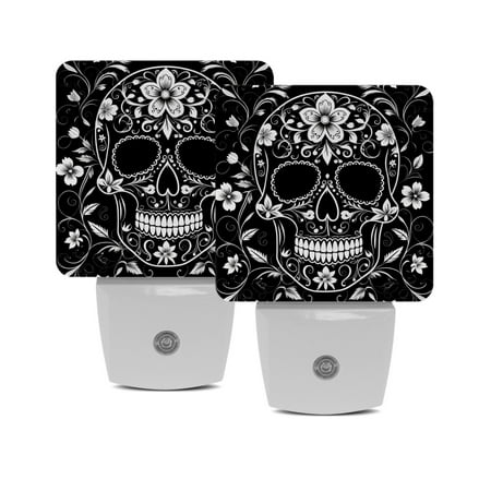 Night Light Night Lights Plug into Wall 2-Pack Nightlight Plug in Night Light Dusk to Dawn Night Lamp Led Night Light for Adults Kids Room Black White Skull
Night Light Night Lights Plug into Wall 2-Pack Nightlight Plug in Night Light Dusk to Dawn Night Lamp Led Night Light for Adults Kids Room Black White Skull