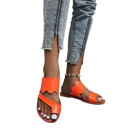 YODETEY Sandals for Women Comfortable Flat Sandals for Women Beach Women s Slippers Hot Pink
YODETEY Sandals for Women Comfortable Flat Sandals for Women Beach Women s Slippers Hot Pink
