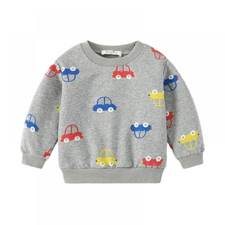 Lovebay Toddler Boys Sweatshirts Long Sleeve Cartoon Pullover Crewneck Tops Tees 2-7 Years
Lovebay Toddler Boys Sweatshirts Long Sleeve Cartoon Pullover Crewneck Tops Tees 2-7 Years