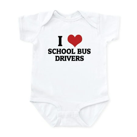 CafePress - I Love School Bus Drivers Infant Creeper - Baby Light Bodysuit Size Newborn - 24 Months
CafePress - I Love School Bus Drivers Infant Creeper - Baby Light Bodysuit Size Newborn - 24 Months