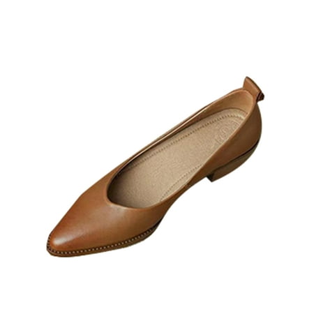 Rotosw Women Casual Shoe Non-Slip Slip On Boat Shoes Party Wear Resistant Low Top Loafers Brown 4.5
Rotosw Women Casual Shoe Non-Slip Slip On Boat Shoes Party Wear Resistant Low Top Loafers Brown 4.5