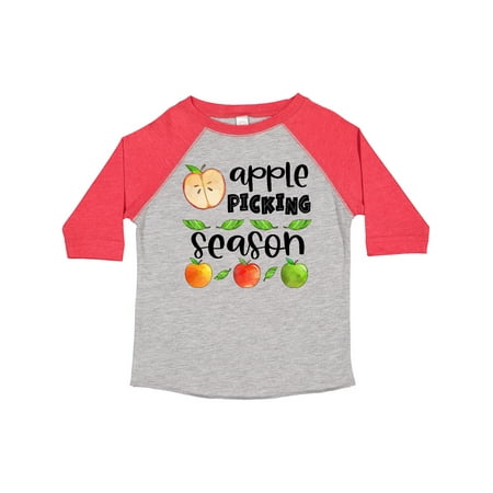 Inktastic Apple Picking Season Gift Toddler Boy or Toddler Girl T-Shirt