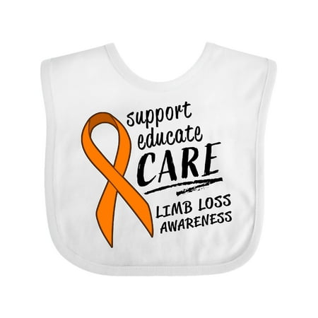 Inktastic Support Educate Care Limb Loss Awareness- Orange Ribbon Gift Baby Boy or Baby Girl Bib
Inktastic Support Educate Care Limb Loss Awareness- Orange Ribbon Gift Baby Boy or Baby Girl Bib