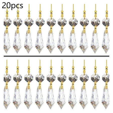 JINGT 20Pcs Chandelier Crystals Clear Teardrop Crystal Pendants Hanging Crystals Christmas Halloween
JINGT 20Pcs Chandelier Crystals Clear Teardrop Crystal Pendants Hanging Crystals Christmas Halloween