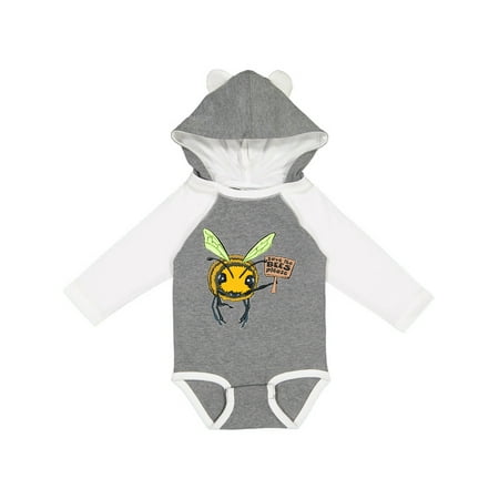Inktastic Save the Bees Please- cute bee with sign Gift Baby Boy or Baby Girl Long Sleeve Bodysuit
Inktastic Save the Bees Please- cute bee with sign Gift Baby Boy or Baby Girl Long Sleeve Bodysuit