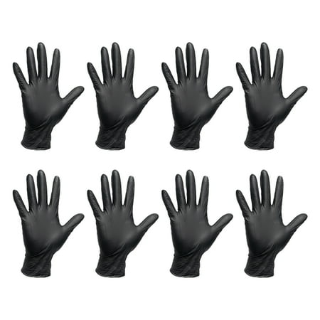 20Pcs Disposable Nitrile Gloves Gloves Hand Protective Gloves Multipurpose Gloves Size L Black
20Pcs Disposable Nitrile Gloves Gloves Hand Protective Gloves Multipurpose Gloves Size L Black