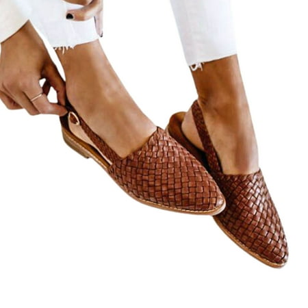 huanledash Women Slip-on Low Heel Closed Pointed Toe Backless Buckle Strap Mules Sandals
huanledash Women Slip-on Low Heel Closed Pointed Toe Backless Buckle Strap Mules Sandals