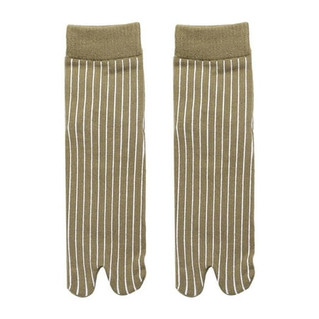 Unisex Men Cotton Mid- Length 2 Toe Socks Striped Socks Breathable - Yellow One Size
Unisex Men Cotton Mid- Length 2 Toe Socks Striped Socks Breathable - Yellow One Size