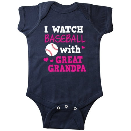 Inktastic I Watch Baseball with My Great Grandpa Gift Baby Boy or Baby Girl Bodysuit
Inktastic I Watch Baseball with My Great Grandpa Gift Baby Boy or Baby Girl Bodysuit