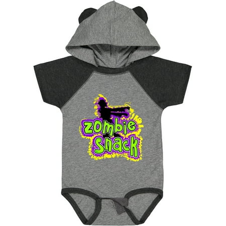 Inktastic Zombie Snack Gift Baby Boy or Baby Girl Bodysuit