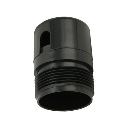 Plumb Pak PP855-39 Black Plastic Long Lasting Threaded Vent Connector 1-1/2 in.
