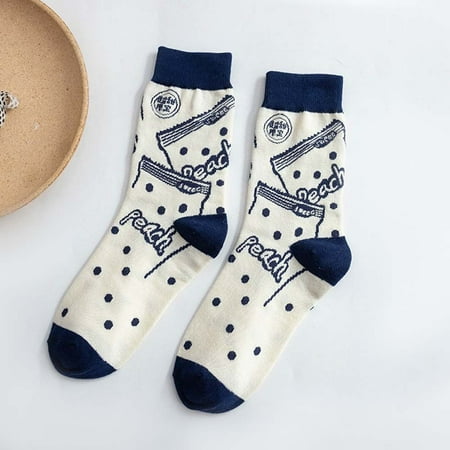 Cute Checkerboard Mid-Tube Sock Female Fruit Juice Harajuku Milk Pattern Cotton Stripe Pattern Female Hosiery Mid-tube Sock Funny Socks 4
Cute Checkerboard Mid-Tube Sock Female Fruit Juice Harajuku Milk Pattern Cotton Stripe Pattern Female Hosiery Mid-tube Sock Funny Socks 4