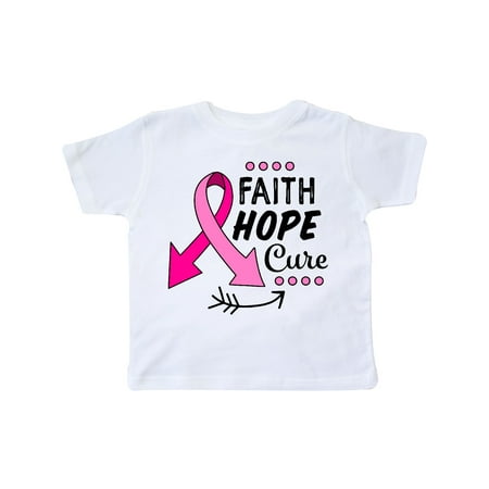 Inktastic Faith Hope Cure Breast Cancer Awareness with Arrows Gift Toddler Boy or Toddler Girl T-Shirt
Inktastic Faith Hope Cure Breast Cancer Awareness with Arrows Gift Toddler Boy or Toddler Girl T-Shirt