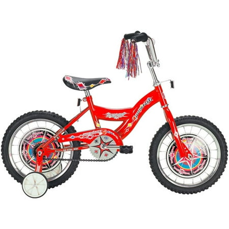 Micargi Kid's Cruiser Bike, Red, 16-Inch