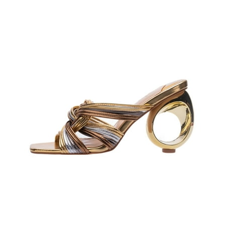 Ninety Union Brazil Multi Color Strapy Sandal On A Architectual Heel Gold 9
Ninety Union Brazil Multi Color Strapy Sandal On A Architectual Heel Gold 9