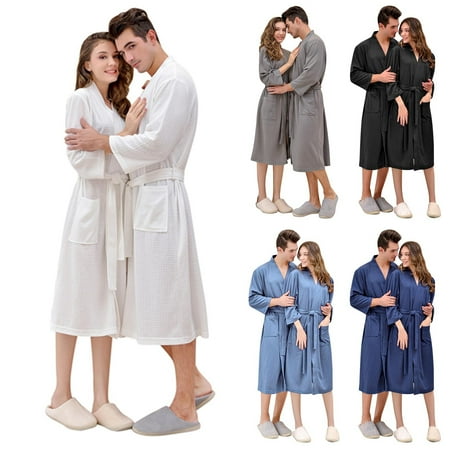 Follure Couple Long Cardigan Hotel Home Wear Bathrobe Bathrobe Bathrobe Nightgown Cardigan Women
Follure Couple Long Cardigan Hotel Home Wear Bathrobe Bathrobe Bathrobe Nightgown Cardigan Women