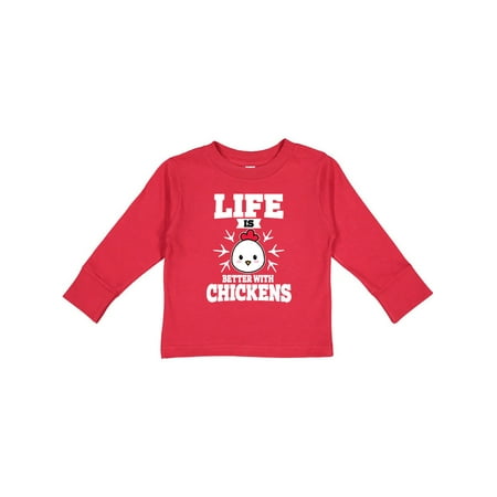 Inktastic Life is Better with Chickens Gift Toddler Boy or Toddler Girl Long Sleeve T-Shirt
Inktastic Life is Better with Chickens Gift Toddler Boy or Toddler Girl Long Sleeve T-Shirt