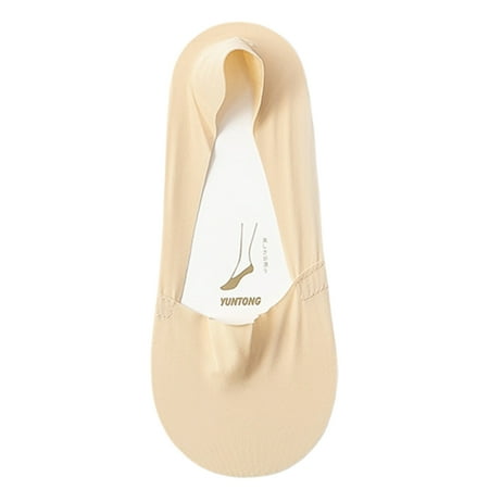 IKemiter No Show Socks Women Men Low Cut Liner Socks Ice Silk Socks Nonslip Liner Socks Invisible Socks Thin Socks