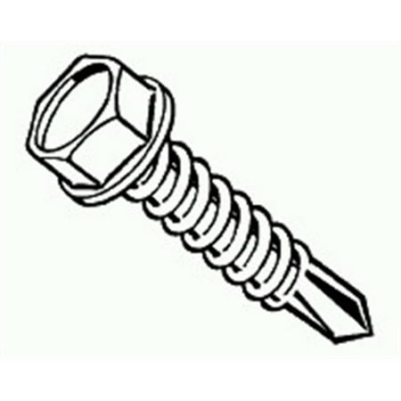 Screw Hex Wsh Sds 8x1 100/Bx