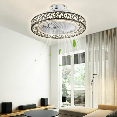 TFCFL 23inch Modern Adjustable Invisible Ceiling Fan LampLED Dimmable Light Chandelier and Remote
TFCFL 23inch Modern Adjustable Invisible Ceiling Fan LampLED Dimmable Light Chandelier and Remote